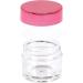 Beauticom 24 Pack 7g/7ml Leak-Proof Clear Plastic Jars with Flat Tops - Ideal for Creams Lotions Makeup & Powders (Rose Gold - Buy Online on GoSupps.com