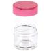 Beauticom 7g Thick Wall Clear Acrylic Jars - Leak Proof for Cosmetics & Beauty | 72 Pieces with Metallic Rose Pink Gold Lids - Buy Online on GoSupps.com