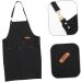 DOITOOL Barber Apron Restaurant Aprons Polyester Apron Cooking Aprons Overalls for Men Apron for Men Grilling Accessories Kitchen Apron Fabric Men and Women Barbecue Work Clothes - Buy Online on GoSupps.com