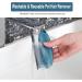 Pet Hair Remover Lint Carpet Hair Remover Tool Reusable Animal Hair Remover for Dogs and Cats Easy to Clean Pet Fur from Carpet Sofa Furniture Rugs Laundry Clothes and bedding - Buy Online on GoSupps.com