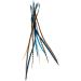 Blue Auburn Real Feather Hair Extensions - Pack of 10 Feathers - Buy Online on GoSupps.com