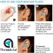 Soft Silicone Earplugs for Sleeping & Travel | Moldable Reusable Waterproof | Noise Reduction | 4 Pairs with Travel Cases (White - Buy Online on GoSupps.com