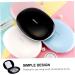 Homsfou 2er-Box Contact Lens Case with Mirror - Portable Lens Holder & Carrying Bag for Travel - Stylish Cobblestone Design - Buy Online on GoSupps.com