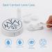 New York Baseball Contact Lens Storage Kit - Portable Cute Round Case with Mirror - Buy Online on GoSupps.com