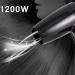 Professional Folding Hairdryer 1200W Powerful Hair Dryer Portable Travel Fast Drying Hair Hotels Hairdryer Lightweight Quiet Blow Dryer Overheat Protection Suitable for Families and Hotels White small - Buy Online on GoSupps.com