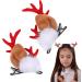 Christmas Hair Clips - Reindeer Antlers Ears Barrettes Portable Reindeer Antlers Ears Barrettes for Family Women Red Sable Dragon Horn - Buy Online on GoSupps.com