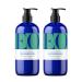 EO Shower Gel Body Wash 16 Ounce (Pack of 2) Grapefruit and Mint Organic Plant-Based Skin Conditioning Cleanser with Pure Essentials Oils