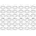 Mazlaz 36-Piece Transparent Silicone Callus Cushions | Waterproof Corn Pads Toe Protectors for Men and Women - Soft Sticky Toe Pads for Feet, Toes, Heels - Buy Online on GoSupps.com