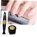 1Pc Fake Nails Glue Fake Nail Glue Nail Gel nailpaint 3D Nail Drill Glue Nail Polish Drill Pen Glue Nail Accessories Filling Glue Pen Disposable gem Glue Builder Second Generation As Shown 13.3*2.2cm - Buy Online on GoSupps.com