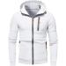 Hanxiulin Men's Jogging Suit - Cotton Fitness Clothing Sports Sweatshirt & Pants - XL White Training Outfit - Buy Online on GoSupps.com