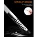 FVION 2 PCS Professional Metal Nail Files Set - Stainless Steel Double-Sided Nail File for Fingernails Toenails - Coarse and Fine Manicure Pedicure Tools - Buy Online on GoSupps.com