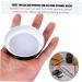 IMIKEYA 16pcs Mason Jar Lids Mason Bottle Lid Canning Jar Caps Sealing Caps Glass Jar Top Metal Lids Black Regular Mouth Mason Jar Lid Bulk Jars Canners for Tinplate Glass Bottle One Body 7.00X7.00X1.50CM Black - Buy Online on GoSupps.com