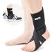 NEOFECT Drop Foot Brace Black Left - AFO Foot Drop Brace for Walking, Stroke Recovery Equipment - Adjustable Ankle Brace - Buy Online on GoSupps.com