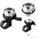 BONMIXC Brass Mini Bike Bell - Clearer, Louder, Longer Sustained Tone | Silver - Buy Online on GoSupps.com