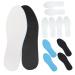 Beaupretty 6 Pairs Cuttable Insoles Athletic Shoe Inserts for Men Insoles Men Insoles Men Shoe Inserts Standing Barefoot Shoe Pads Shoes Insoles Women Women's Shoes Man Emulsion
