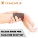 Thx4COPPER Compression Wrist Brace - 2 Pack, Adjustable Support for Pain Relief & Healing, Ideal for Tendonitis, Arthritis, Carpal Tunnel - Unisex Black - Buy Online on GoSupps.com