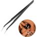 False Eyelash Tweezers Meet Demand Multiple Choices Stainless Tweezers Not Easily Deformed for Home Manicure Store Beauty Salon Salon Shop(elbow) - Buy Online on GoSupps.com