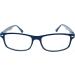 TBOC +2.50 Reading Glasses for Men & Women - Stylish Blue Reading Aid for Presbyopia Seniors & PC Use (1 Pack) - Buy Online on GoSupps.com