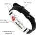 Red Chili Medical Alert ID Bracelet - Stainless Steel Adjustable Wristband for Emergency First Aid - DNR Engraved - Men's & Women's Jewelry - Buy Online on GoSupps.com