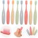 Homsfou 8th Travel Toothbrush for Children | Soft Bristle Oral Care Brush | Creative Mouth Protection & Newborn Care - Buy Online on GoSupps.com