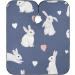 Waterproof Barber Cape - Unisex Haircut Bib with Rabbits Hearts & Cheetah Design for Men | Durable & Stylish Hair Cutting Capes - Buy Online on GoSupps.com