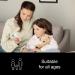 Braun Sensian 5 Swipe Forehead Thermometer | Fast 3-Sec Results | Color-Coded Digital Display | Baby & Child Friendly | At-Home Use | No.1 Choice Among Doctors - Buy Online on GoSupps.com