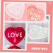 COHEALI 8 Pcs Love Silicone Mold Resin Mold Heart Keychain Molds Portable Pendant Molds Lovers Key Chain Set As Shownx4pcs 6.7X6cmx4pcs - Buy Online on GoSupps.com