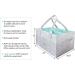 Baby Diaper Caddy Organizer - Large Portable Nursery Storage Bin for Boys and Girls | Travel Car Organizer - Newborn Registry Essential (Blue) - Buy Online on GoSupps.com
