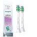 Philips Sonicare Original Ausleckbrush Intercare HX9002/10 up to 7x more plaque removal RFID chip standard 2 Pack white 2 pieces single