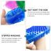 Lurrose 3pcs Silicone Body Brush Shower Mitts - Gentle Exfoliating and Cleansing Glove for SPA Massage - Random Color - Buy Online on GoSupps.com