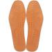 Magic Absorbent Pigskin Leather Insoles - Odor-Fighting Inserts for Women & Men - Cinnamon Flats for Sweaty Feet (2 Pack) - Buy Online on GoSupps.com