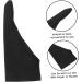ULTECHNOVO 4 Pcs Sweat Thumb Guard - Finger Glove for Nail Biting Prevention | Black Touch Cloth for Digital Tablets | 17x7.5x0.5CM - International Shipping Available - Buy Online on GoSupps.com