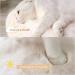SHENGOCASE 835 Faux Rabbit Fur Cat Dog Bed Cushion | Round Rectangular Oval Shape | Replacement Pad for Cat Tree Tower, Window Perch, Carrier House | 11.8 Diameter - Buy Online on GoSupps.com