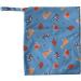 MUMBABY Wet Dry Bag for Baby Cloth Diaper Nappy - Reusable, Two Zippered Pockets (Lions) - Buy Online on GoSupps.com