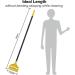 60 inch Metal Commercial Mop Handle - Heavy Duty Side Gate Holder for Floor Cleaning - Quick Change Wet Mop Clamp - Buy Online on GoSupps.com