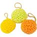 FRCOLOR Set of 6 Schauball Honeycomb Bath Ball Shower Ball Bath Sponge Bee Honeycomb Bath Flower No Latex - Buy Online on GoSupps.com