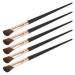 Sonew 10pcs Nose Shadow Brush Small Nose Brush Angled Eyeshadow Brush Single Eyeshadow Brush Eye Brushes Sickle Shaped Soft Hair Strong Powder Grasping Makeup Brush
