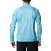 Columbia Men's Terminal Tackle 14 Zip Shirt - Riptide HeatherCity Grey - Medium - Buy Online on GoSupps.com