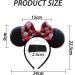 Bbborvox 2 Pieces Mouse Ears Headband Sparkly Bow Headbands Mouse Ears Mouse ears wears a headband for Shiny Headband for Girls Women Fancy Dress Costume Head Band - Buy Online on GoSupps.com