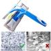 Glass Wiper- Double Sided Glass Window Cleaning Silicone Squeegee Shower Screen Wash Washer Wipe Microfibre Pad Squeege - Buy Online on GoSupps.com