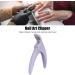Professional Acrylic Nail Clippers - Purple | Home Salon Beauty DIY - Buy Online on GoSupps.com