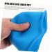3pcs Melting Wax Bowl Set - Silica Gel with Metal Liner - 12x12cm - Blue | International Shipping - Buy Online on GoSupps.com