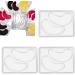 Plaque de Plateau de Patch de Masque pour les Yeux Transparent R utilisable Facile Nettoyer Sain pour Bricolage Moules de Patch de Masque Facial 12 Pi ces - Buy Online on GoSupps.com