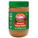 Teddie All Natural Peanut Butter, Smooth, Gluten Free & Vegan, 16 Ounce Plastic Jar (Smooth, Pack of 6) Smooth 16 Ounce (Pack of 6)