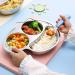 Set of 6 Stainless Steel Baby Forks and Spoons - Kids Silverware Set with Round Handle - Buy Online on GoSupps.com