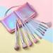 Multifunctional Makeup Brush Set | Easy to Carry Cosmetic Tools & Bag for Flawless Foundation - Buy Online on GoSupps.com