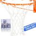 Spring Meow Basketball Net Replacement - Ultra Heavy Duty 21 Inches All-Weather Hoop Net for Outdoor & Indoor Standard Rim, 2023 Upgraded Quality Sporting Goods (White)