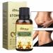 Abdominal massage oil- almond olive and rose-bump massage oils appetite laxative and digestive essence for women and overweight people Frifer