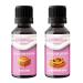 Flavor drops sugar -free set 2x 30 ml - baklava & cinnamon snail |Slots without calories for sweeten with dosing aid |Vegan |For natural yoghurt porridge or quark - Hello Shape Baklava & cinnamon snail 30 ml (2 Pack)