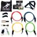 KB Powerbands Resistance Bands Set Exercise Bands with Handles Door Anchor 2 Anchor Straps Digital Training Downloads Resistance Training Physical Therapy